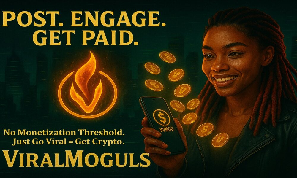 viralmoguls-launches:-get-paid-in-crypto-just-for-going-viral-—-no-monetization-threshold-required